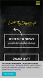 Mobile Screenshot of loftodance.pl